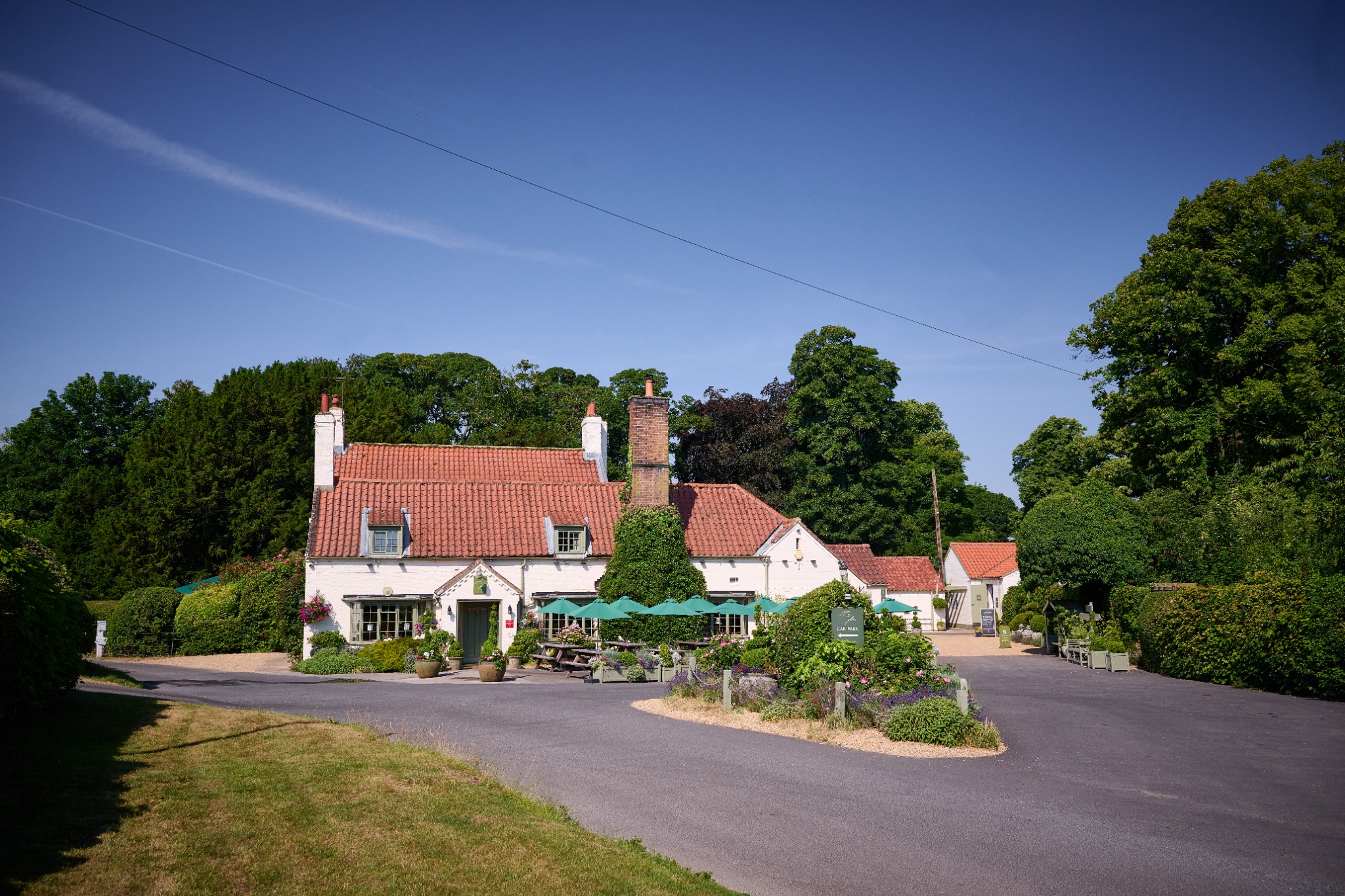The exterior of the Pipe and Glass pub in South Dalton